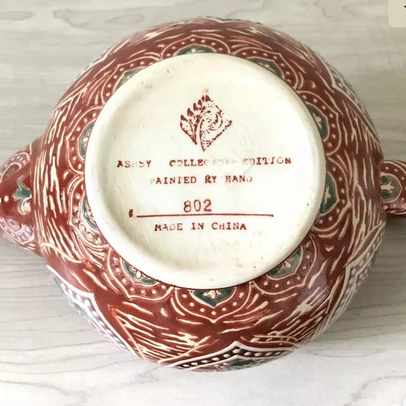 Ashby Collector’s Edition Teapot Hand Painted #802 - Picture 7 of 7